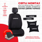 Toyota Verso Nakışlı Oto Minder Seti - Görsel 4