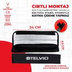 Alfa Romeo Stelvio Nakışlı Oto Yastık Seti - Görsel 3