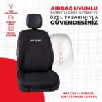 Chevrolet Rezzo Nakışlı Oto Minderi - Görsel 2