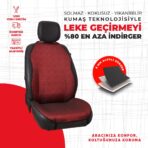 Bordo Damarlı Jakar Dokuma Oto Minderi - Görsel 4