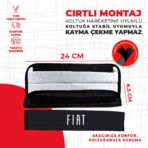 Fıat Nakışlı Oto Yastık Seti - Görsel 3