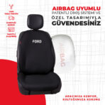 Ford Nakışlı Oto Minderi - Görsel 2