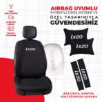 Hyundai İx20 Nakışlı Oto Minder Seti - Görsel 2