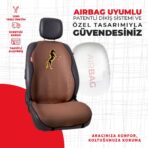 Kahverengi At Desenli Minder - Görsel 2