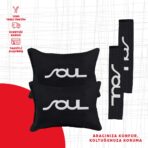 Kia Soul Nakışlı Oto Yastık Seti