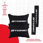 Kia Stonic Nakışlı Oto Yastık Seti