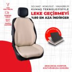 Bej Custom Jakar Dokuma Oto Minderi - Görsel 4
