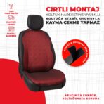 Bordo Damarlı Jakar Dokuma Oto Minderi - Görsel 3