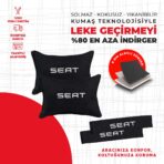 Seat Nakışlı Oto Yastık Seti - Görsel 4
