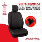 Siyah Noktalı Jakar Dokuma Oto Minderi - Görsel 3