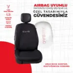 Renault Clio Nakışlı Oto Minderi - Görsel 2
