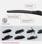 Würth Dört Mevsim Arka Muz Silecek Plus 325mm 13" - Görsel 2